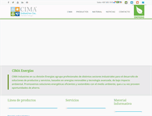 Tablet Screenshot of cima-nae.com